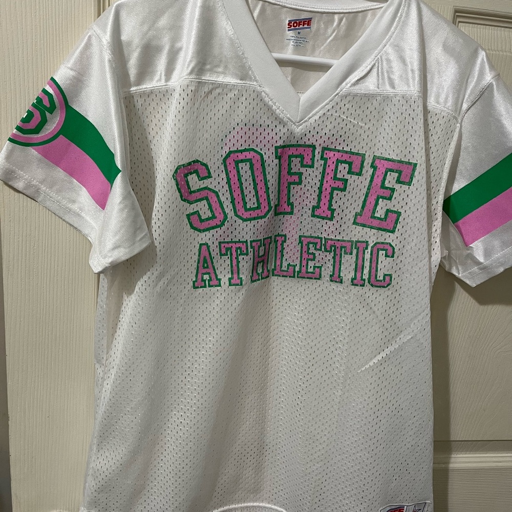 Soffe White Athletic Jersey